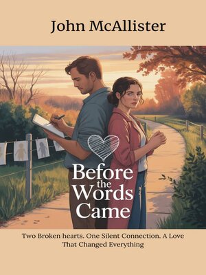 cover image of Before the Words Came
